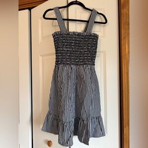 Black and White Gingham Dress